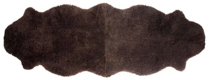 Bästa pris Ella Korthårigt 2 Skinn 200X60 cm Dark Brown - Shepherd of Sweden - Bonus Möbler