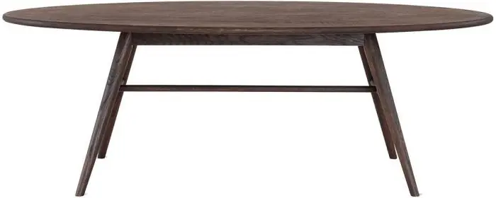 Löderup Ellips 140X70 cm Rökoljad ek - Torkelson - Bonus Möbler Handla nu