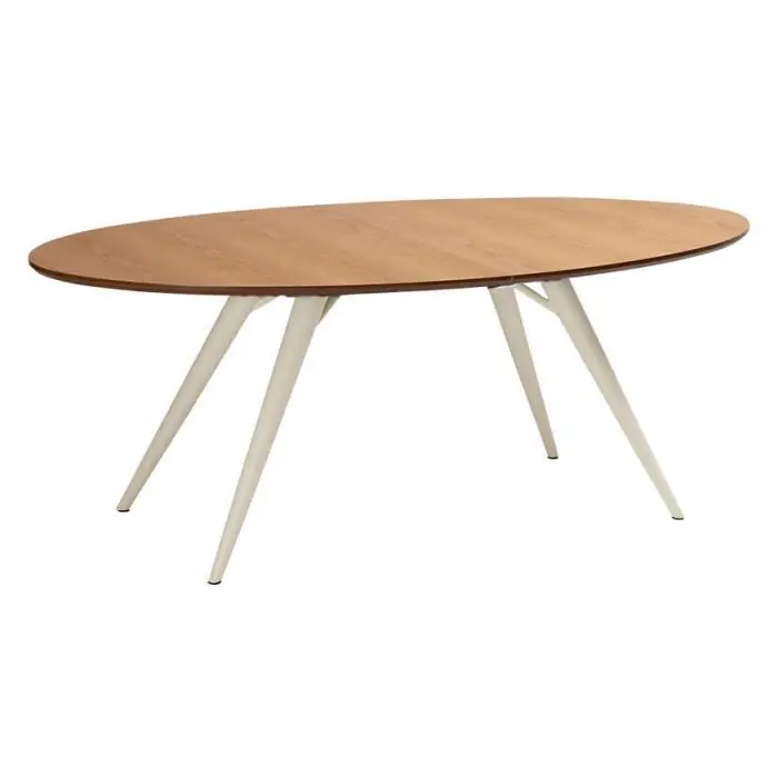 Eclipse 200-300X110 cm Oak veneer / Bone White - Dan-Form - Bonus Möbler Kampanj