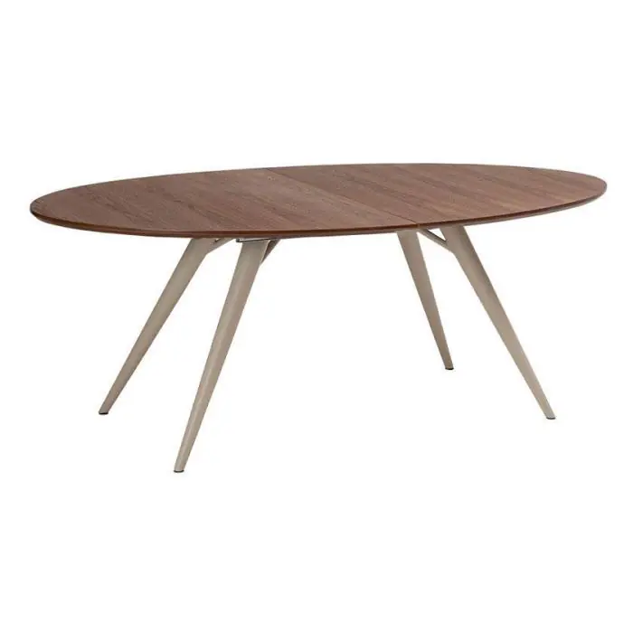 Outlet Eclipse 200-300X110 cm Walnut veneer / Cashmere - Dan-Form - Bonus Möbler