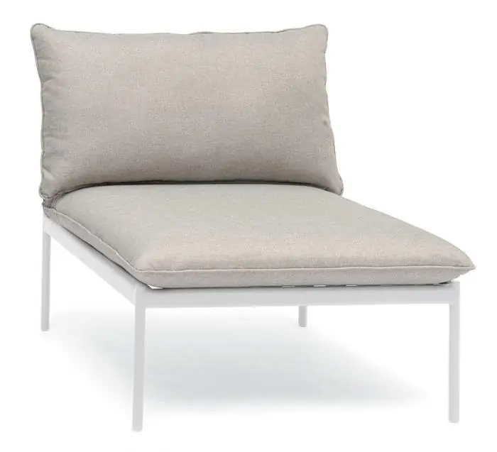 Handla nu Bolmsö Mittdel Vit / Gråbeige - Hillerstorp - Bonus Möbler