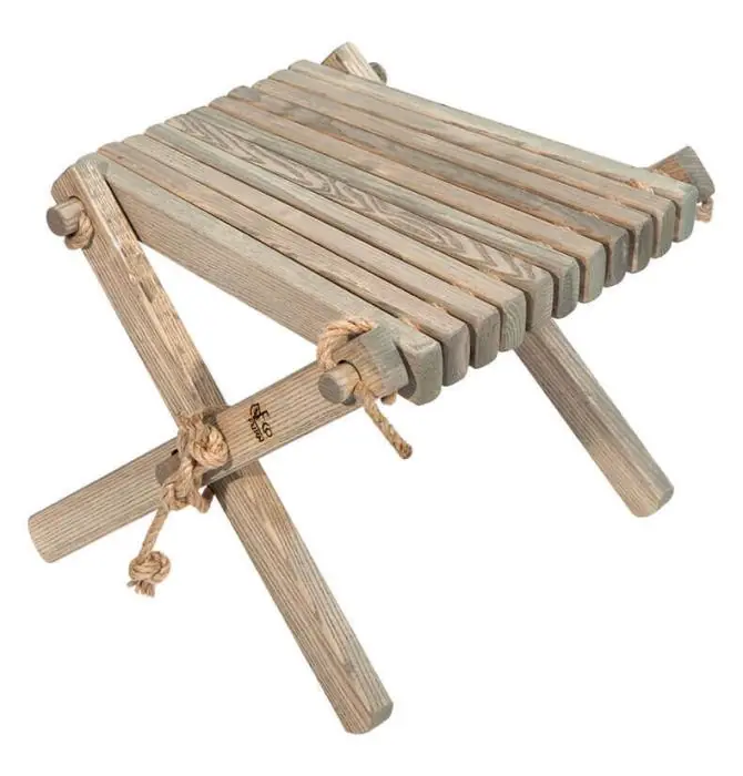 EcoFurn® Lilli Pall Ask Oljad grå - Hillerstorp - Bonus Möbler Kampanjpris