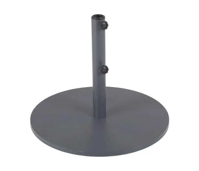 Flat Ø60 cm Antracit 34 kg - Brafab - Bonus Möbler Billigare