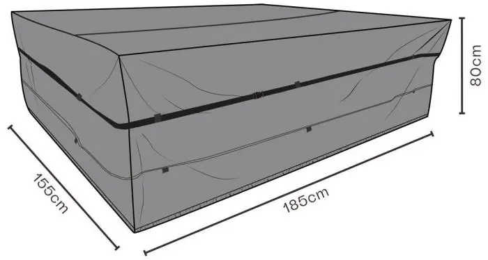 Matgrupp Vattentät 185X155, H80 cm - Brafab - Bonus Möbler Populärt val