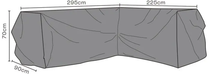 Begränsad tid Hörnsoffa Andas 225X295, D90, H70 cm - Brafab - Bonus Möbler