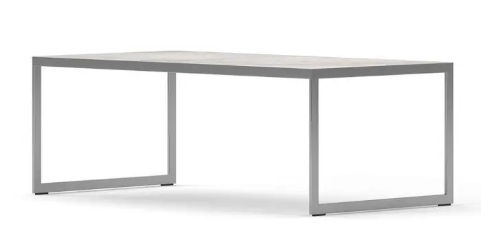 Säker betalning Square Bricmate 2000 122X62 cm Silvergrå Marble White Silk - Englesson - Bonus Möbler