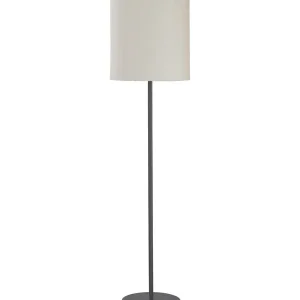 AGNAR Golvlampa Utomhus 156cm Svart/Beige Expressleverans