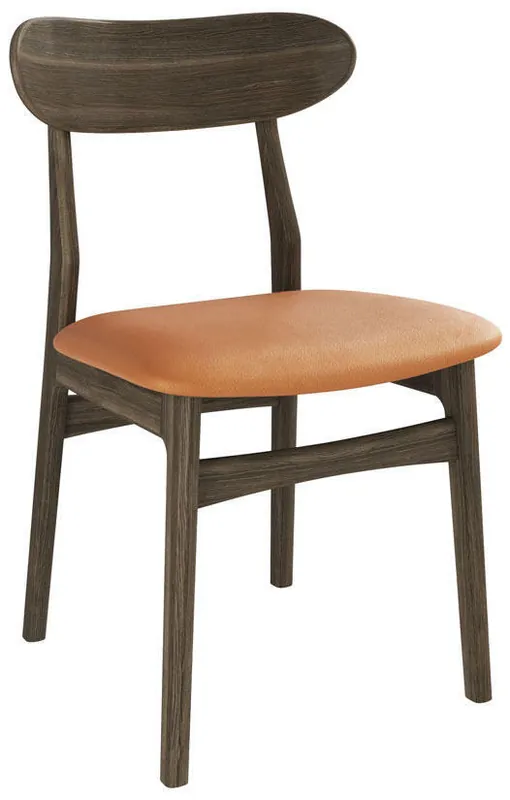 Aster med cognac lädersits Rökoljad ek - CasØ Furniture - Bonus Möbler Nedsatt pris