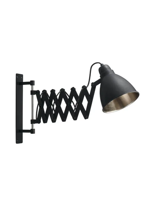 Begränsad tid MAXIME Vägglampa 35-70cm Svart