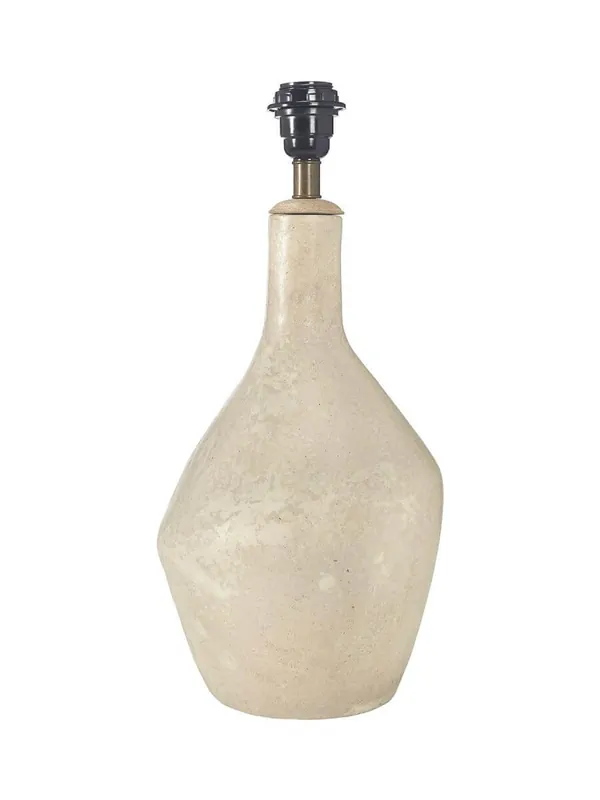 Endast idag HILDA Lampfot E27 44cm Beige