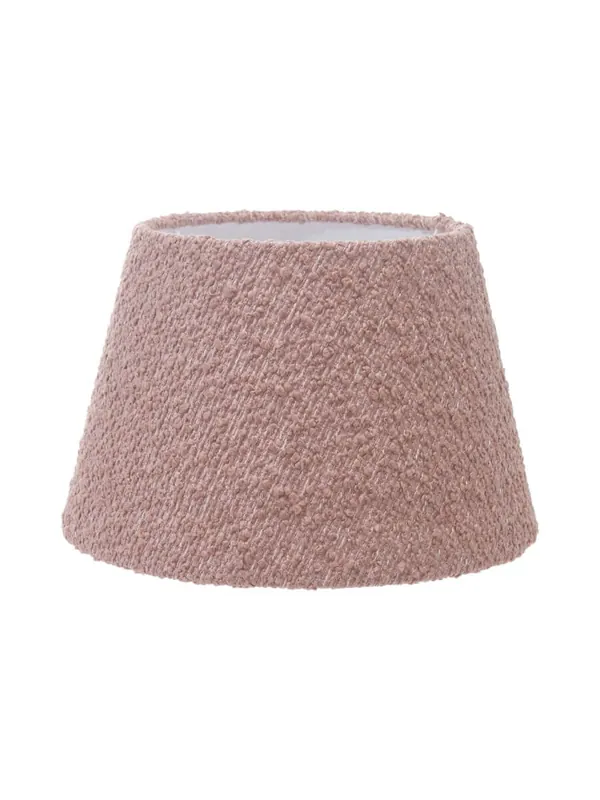 HANNA Lampskärm 35/25cm Bouclé Rosa Kampanjpris