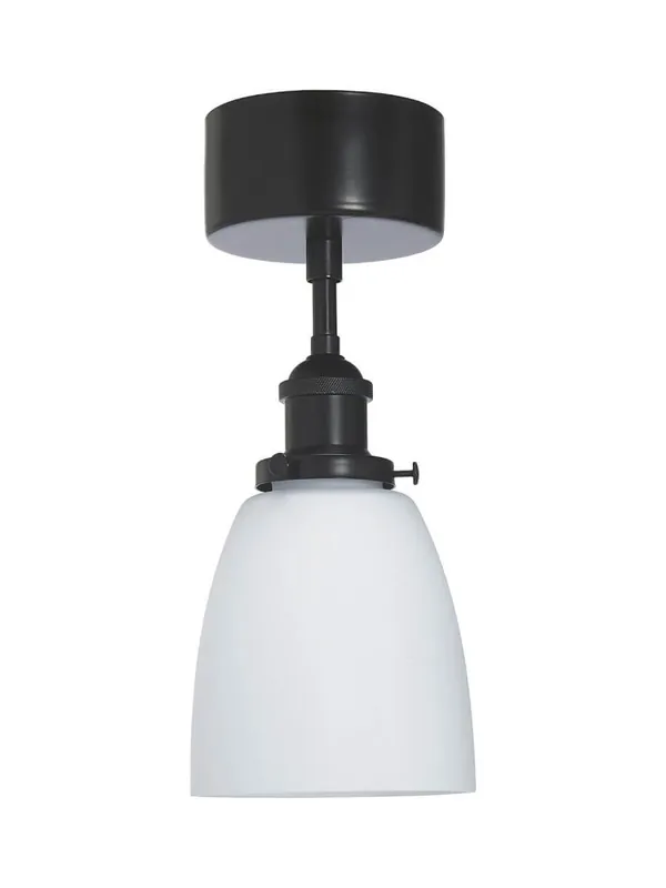 Beställ nu ROCK Taklampa 34cm Svart/Opal