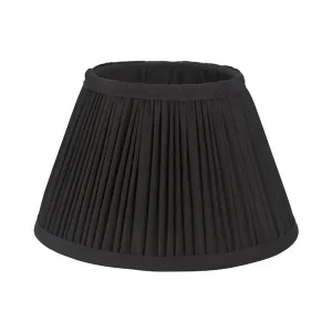 Köp nu STELLA Lampskärm 30/14cm Rynkad Siden Svart