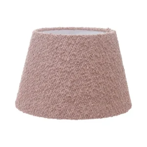 HANNA Lampskärm 19/12cm Bouclé Rosa Extra rabatt