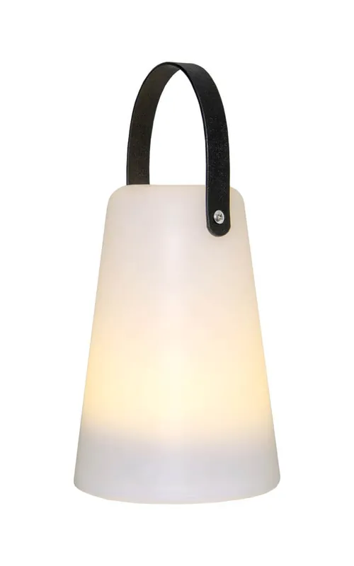 LINTERNA Lykta Batteri 20cm Vit IP44 Reapris