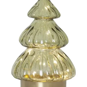 ABETE Glasdekoration Batteri 18cm Grön Handla nu