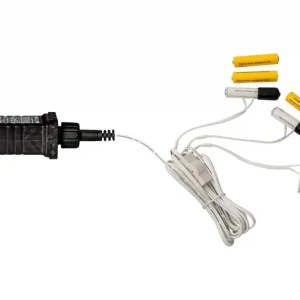 Sänkt pris BATTERIELIMINATOR 3xAAA 2,5m Vit