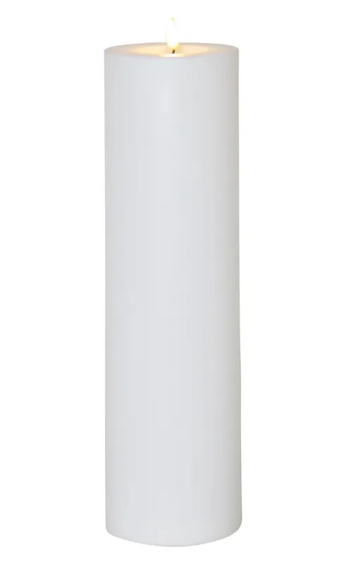 FLAMME RAK LED-Dekorationsljus 37,5cm Vit Endast idag