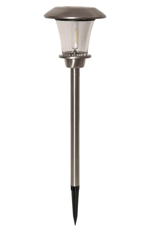 FRANCIS Solcells-pollare 45cm Silver Nyhet