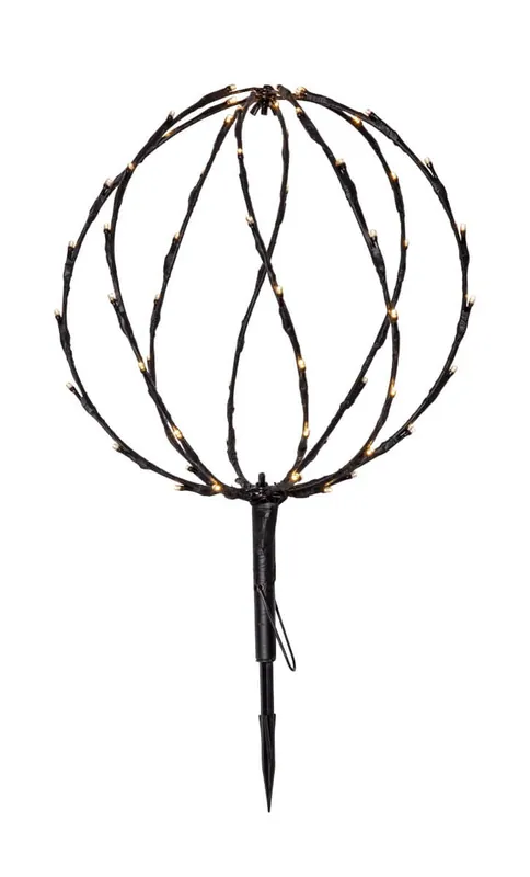 SPHERE Utomhusdekoration Batteri 44cm Svart Begränsat antal