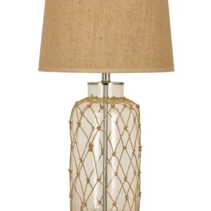 Beställ nu MARINE Bordslampa 55cm Klar/Natur