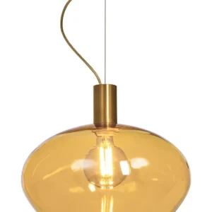 BELL Taklampa 35cm Matt Mässing/Amber Snabb frakt