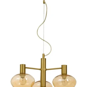 BELL Taklampa 4:a 47cm Matt Mässing/Amber Begränsad tid