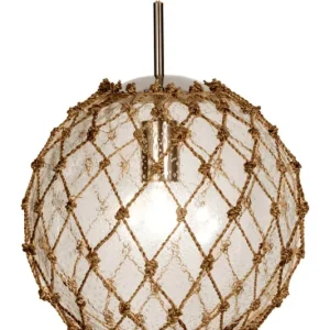 Sista chansen MARINE Taklampa 30cm Klar/Natur/Krom