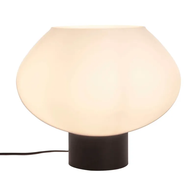 BELL Bordslampa Stor 35cm Svart/Opalvit Bästa pris