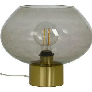 BELL Bordslampa Stor 35cm Matt Mässing/Rök Beställ idag
