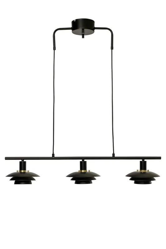Billigare Epsilon Takpendel 86cm Svart/Guld/Krom