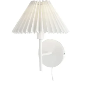 Utförsäljning ESTER Vägglampa 12cm Vit