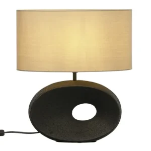 Snabb leverans Ellipse Bordslampa 42cm Svart/Beige