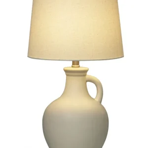 ATHENA Bordslampa 58cm Naturvit Premium