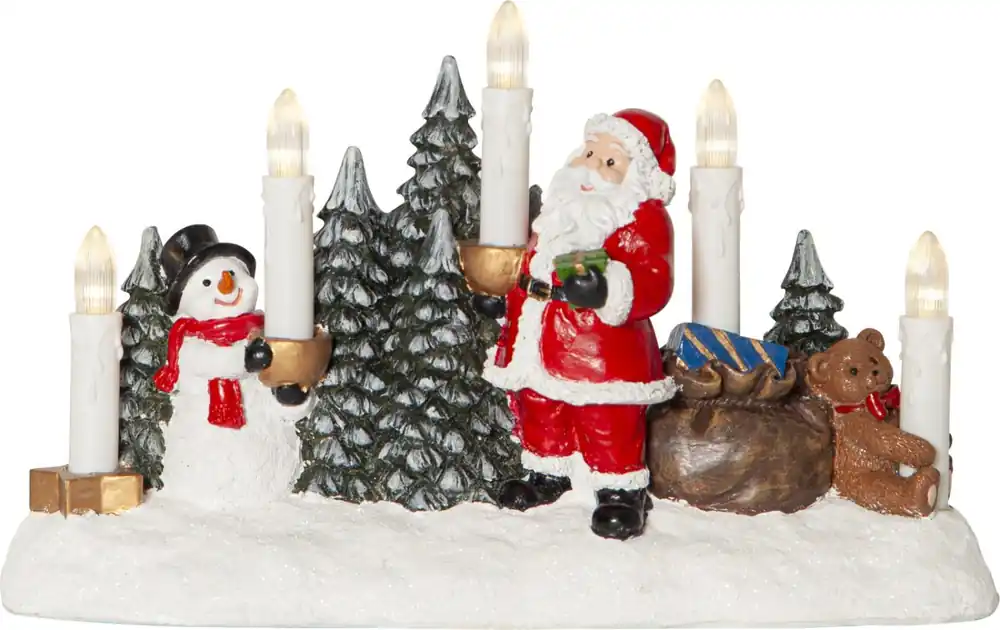 MERRYVILLE Ljusstake Batteri 29,5cm Flerfärgad Sänkt pris