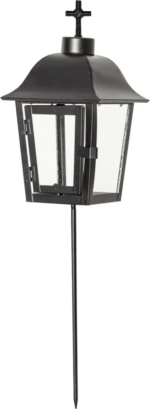 Trygg betalning SERENE Lykta 45cm Svart