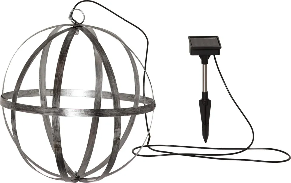 ASTRI Solcellsdekoration 30cm Silver IP44 Kundfavorit