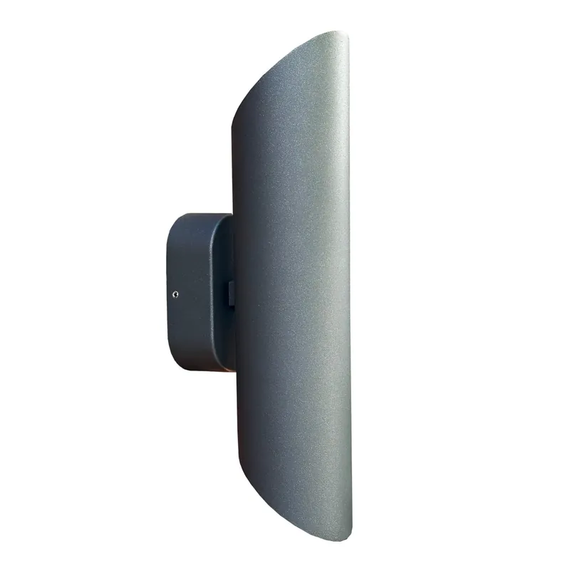 Wally Vägglampa 3,5cm 12V 29Cm Grå IP44 Billig