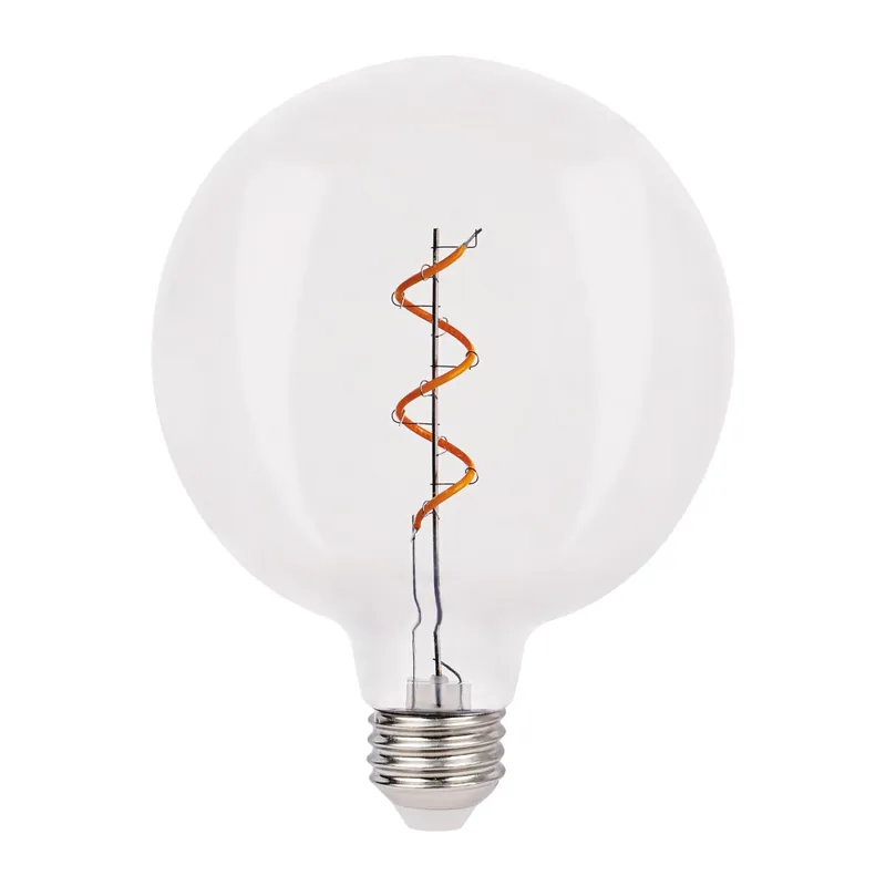 E27 Glob120 Lågvolt 12V 0,3Watt Varmvit 30lm Klar LED-Lampa Kampanj