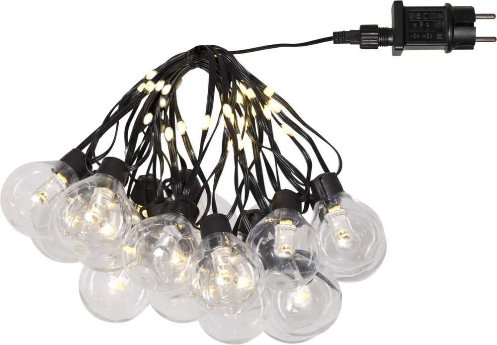 BOLLA Ljusslinga 20L 5,3m Klar/Varmvit IP44 Kundfavorit