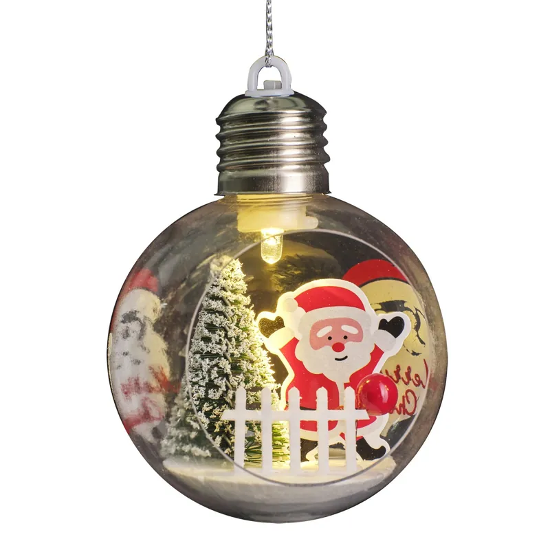 Kundfavorit SANTA CLAUS Kula Batteri 10,7cm 3-Pack