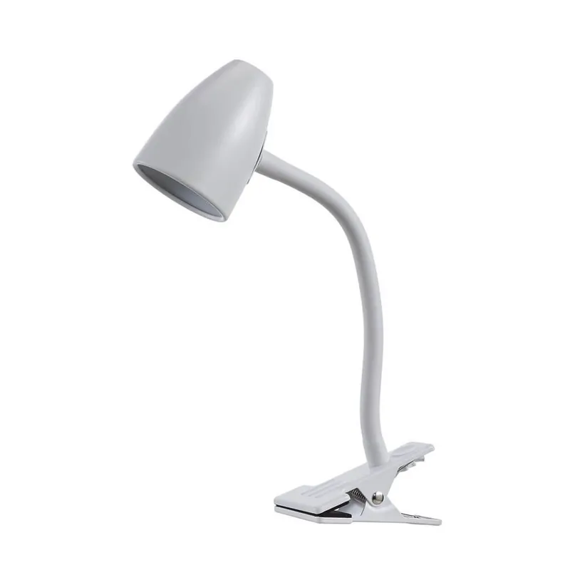 MOA Klämlampa 34cm Vit Trygg betalning