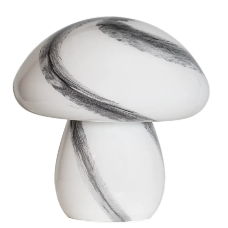 MIRA MUSHROOM 30cm Svart/Vit Lägg i varukorgen