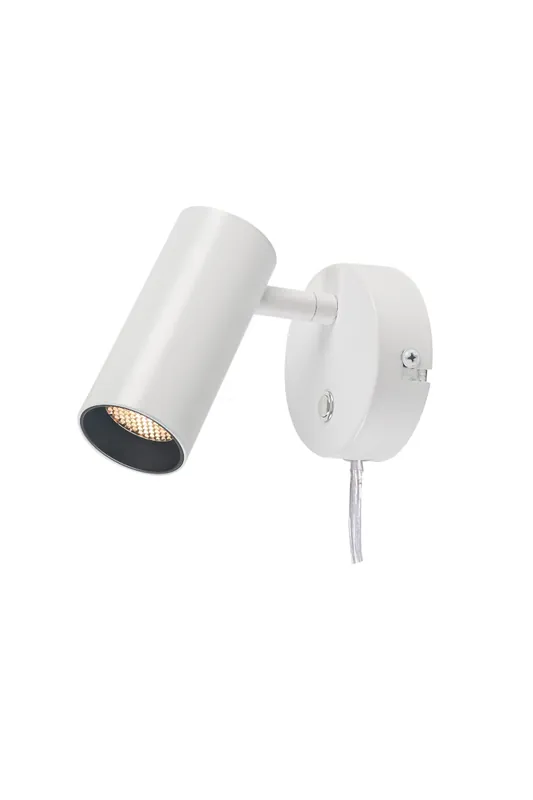 CONCORD Vägglampa 14cm Vit Billigare
