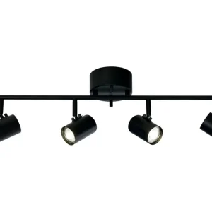 Bästa pris HUGIN Takspot Rak 4a Svart 75cm