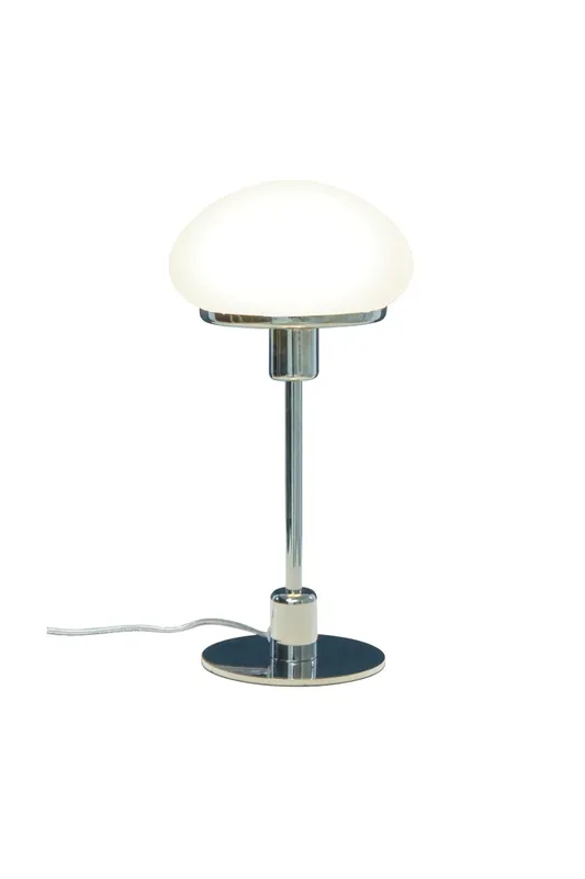 Beställ nu NEW AUGUST Bordlampa 36cm Krom/Opalvit