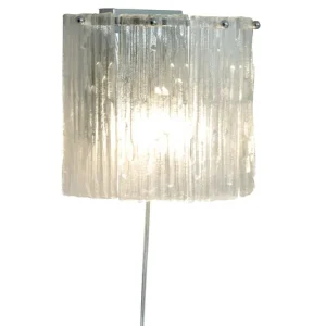 Begränsad tid abelone Vägglampa 25cm Krom/Klar