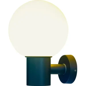 Begränsad tid SALTVIK Vägglampa Ute 28cm Svart IP44