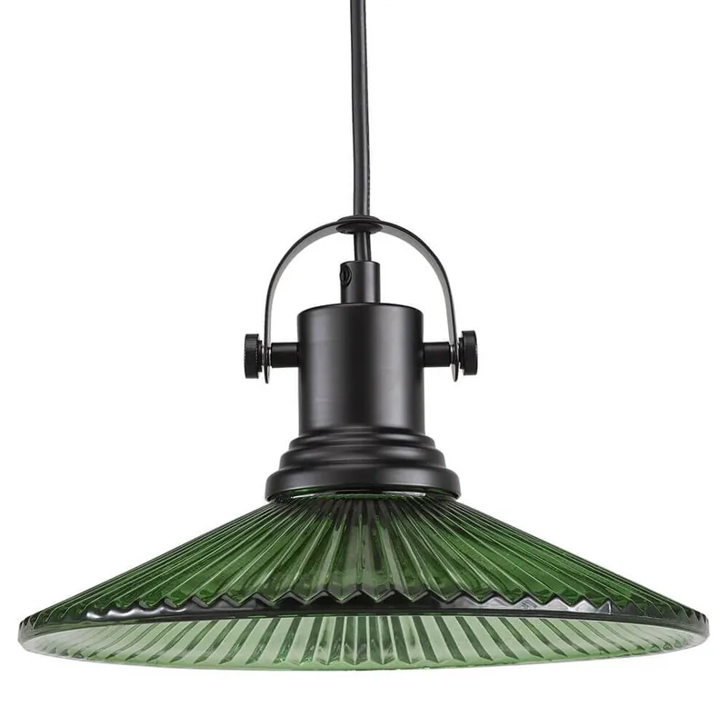 Beställ idag DEBBIE Fönsterlampa 21cm Svart/Grön