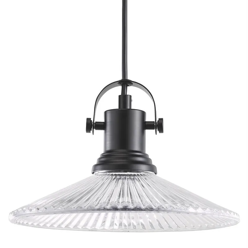 DEBBIE Fönsterlampa 21cm Svart/Klar Fynd